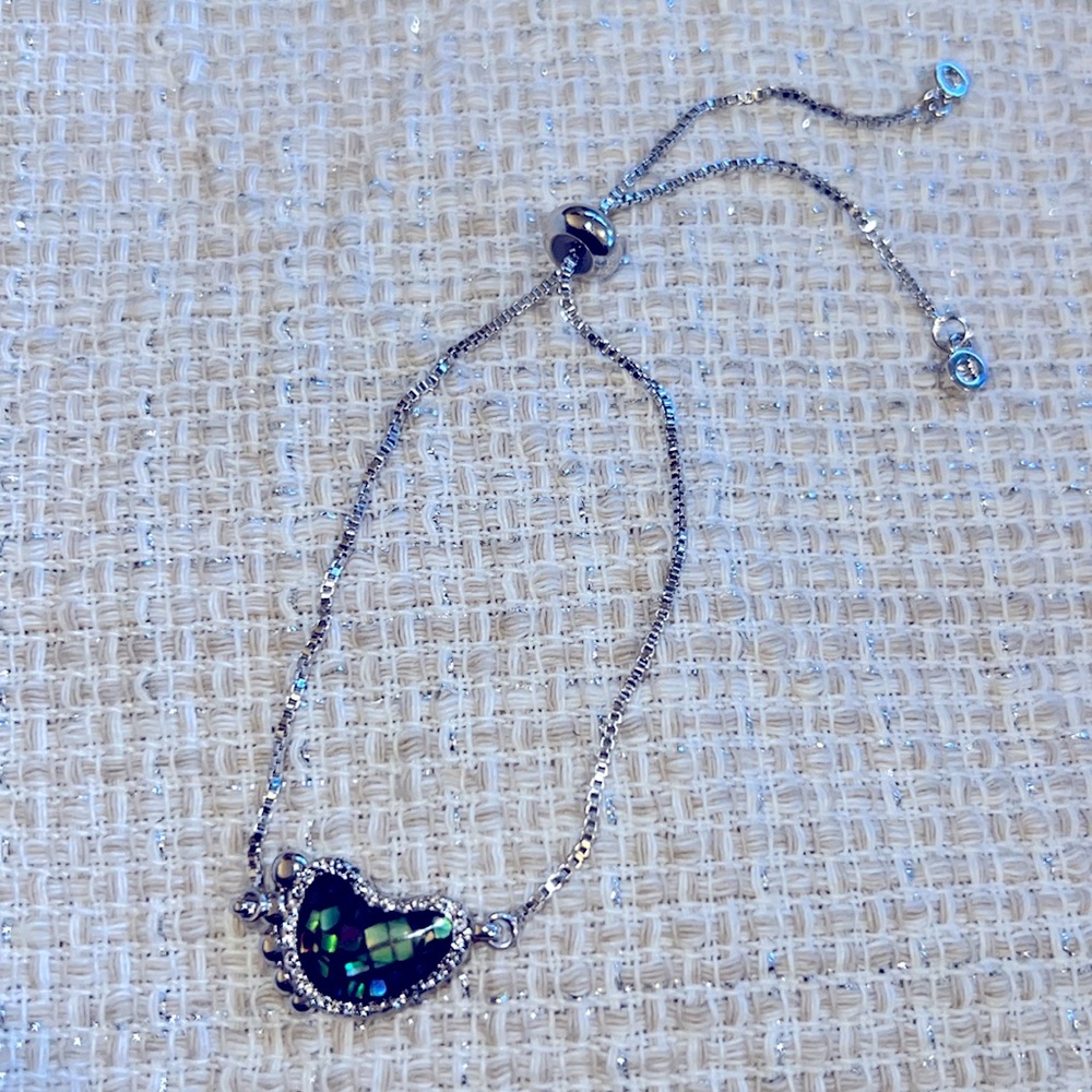 Abalone Big Foot Bolo Bracelet